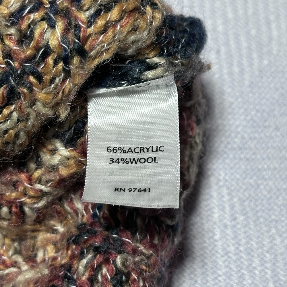 J Jill Bloomsbury Cardigan Womens XS Petite Southwestern Aztec Shawl Collar - Picture 4 of 10